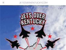 Tablet Screenshot of jetsoverkentucky.com